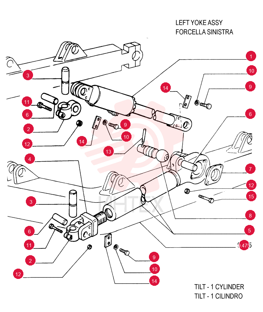 OPERATING CYLINDER 76041028