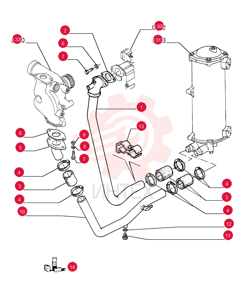 RIGID TUBE 99480866