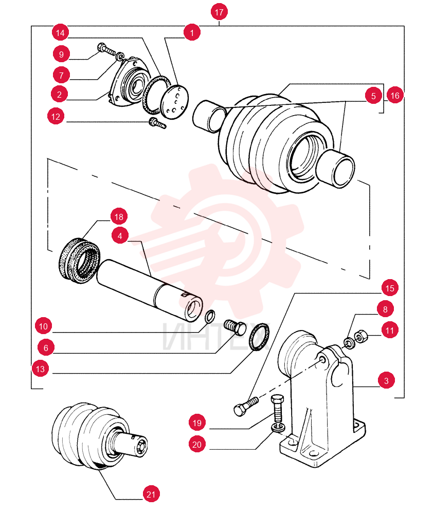THRUST PLATE 587003