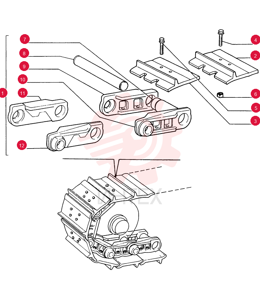 TRACK ASSY 76027939