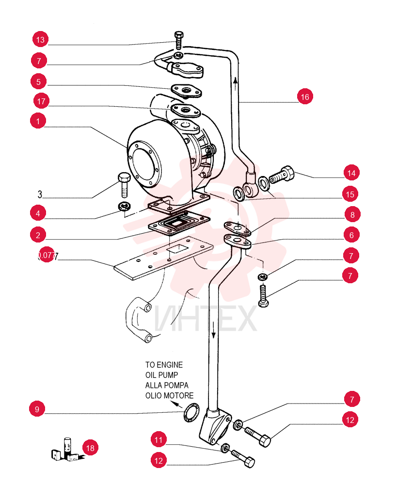TURBOCHARGER 4852496