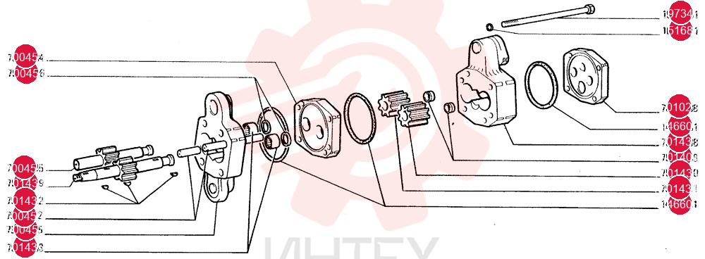 LOCK WASHER,10.2mm ID x 17.7mm OD x 2.5mm Thk