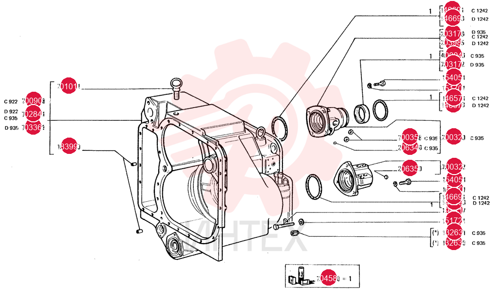 LOCK WASHER,12.2mm ID x 21.1mm OD x 3.1mm Thk