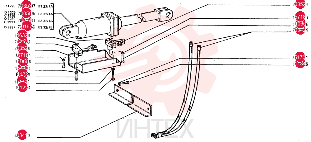 LOCK WASHER,12.2mm ID x 21.1mm OD x 3.1mm Thk 10517071 (6)