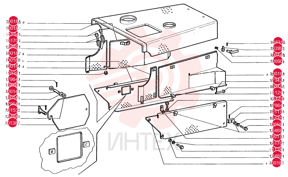 LOCK WASHER,12.2mm ID x 21.1mm OD x 3.1mm Thk 10517071 (1)