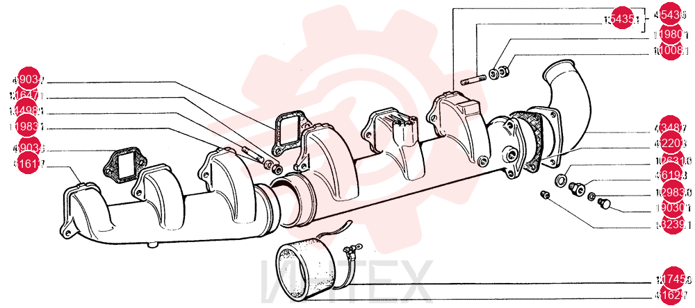 MANIFOLD GASKET 4590346