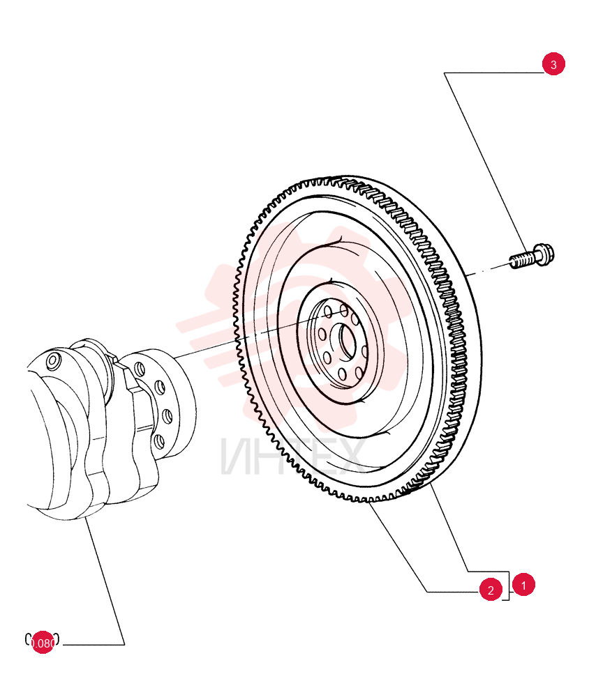 ENGINE FLYWHEEL