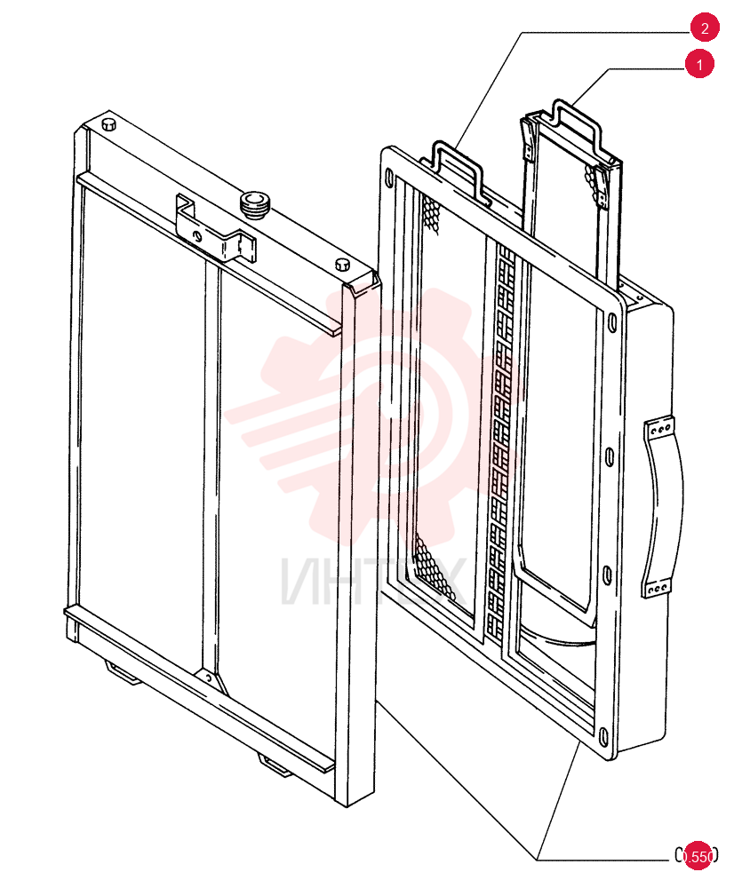 RADIATOR GRILLE 76020354