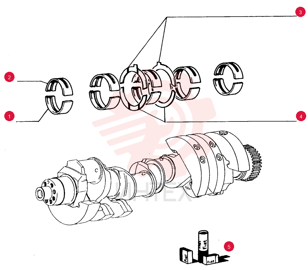 BEARING HALF