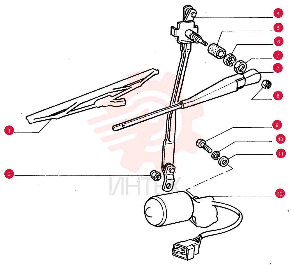 COMMUTATOR BRUSH