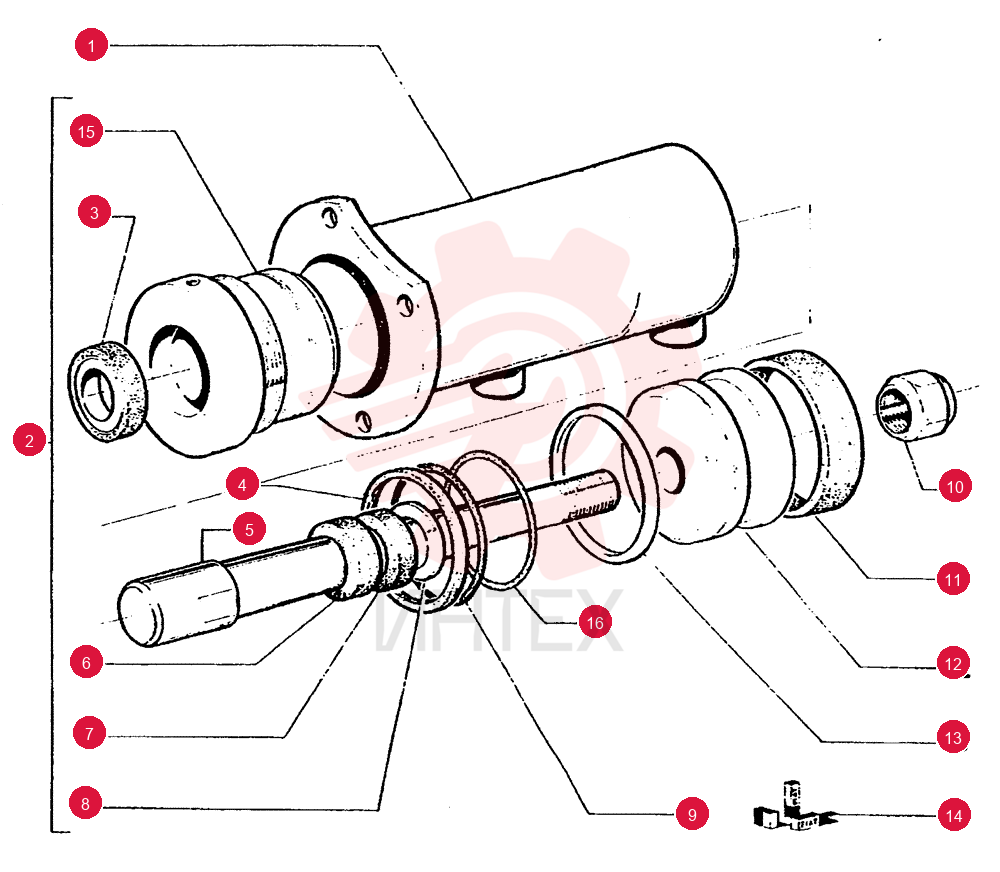 CYLINDER,66.3mm Bore Dia