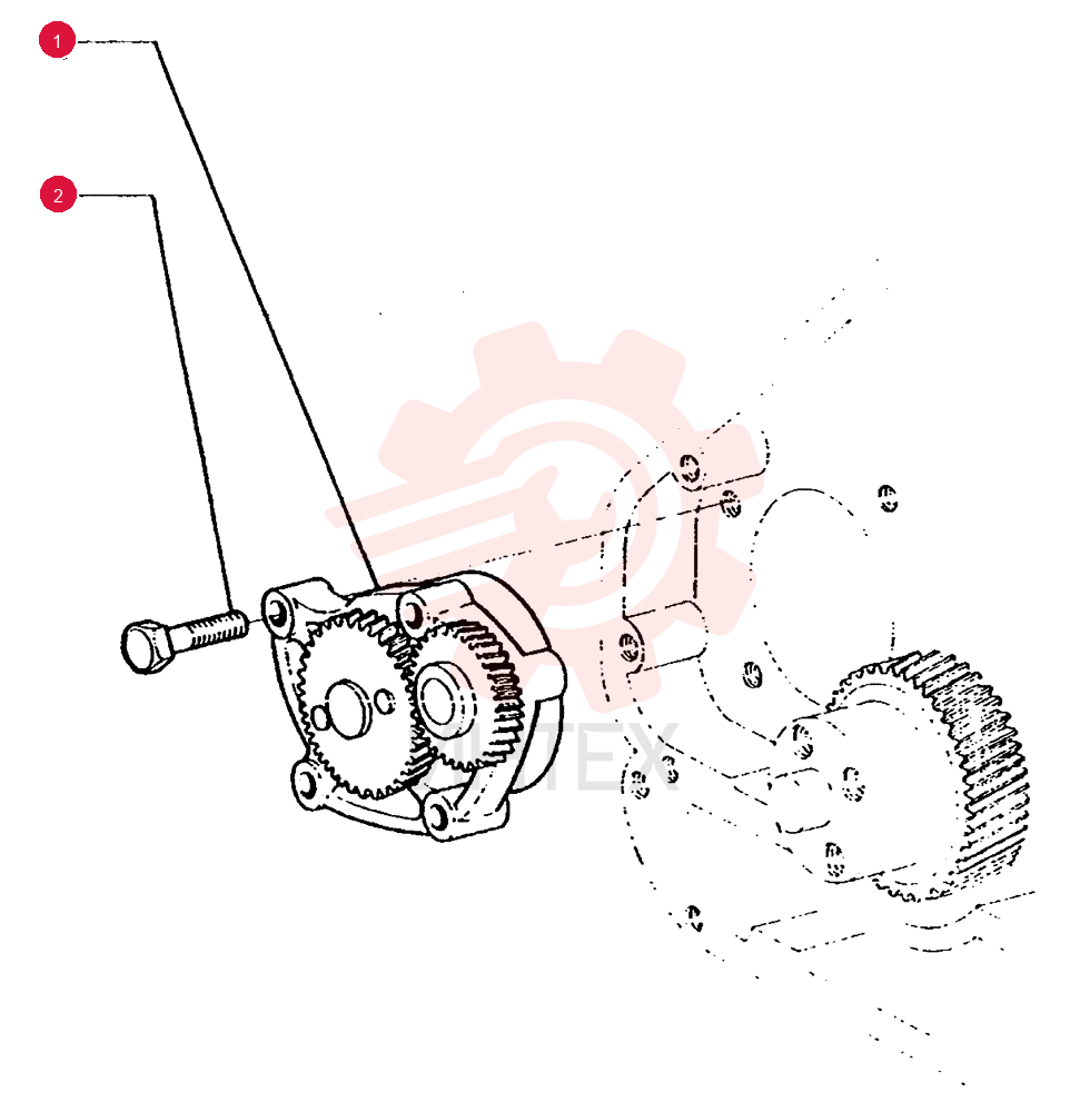 ENGINE OIL PUMP 75286160