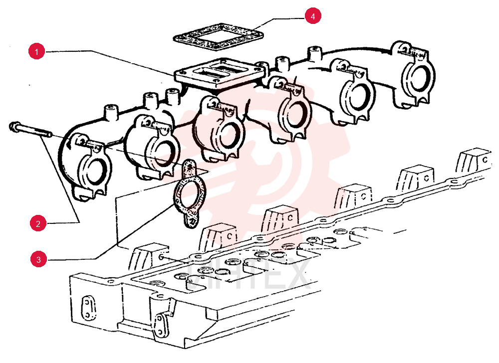 EXHAUST MANIFOLD 75206828