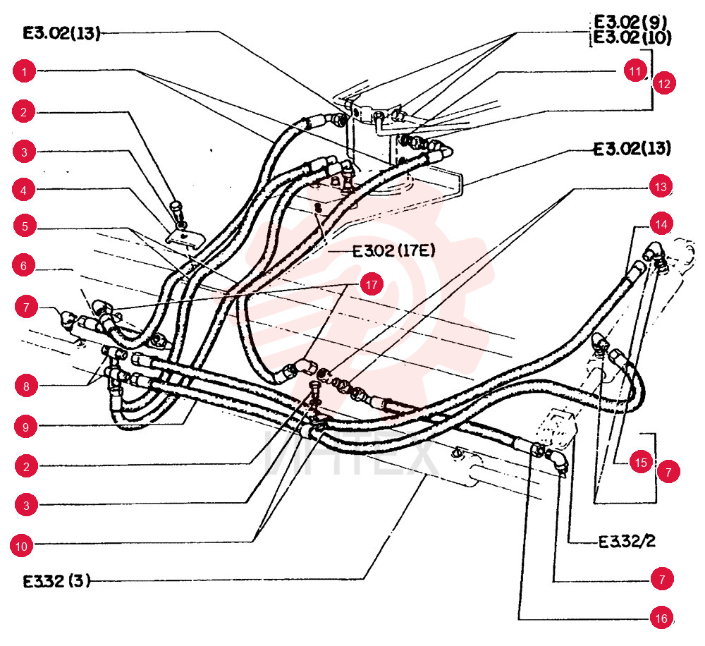FLEXIBLE HOSE 73127354