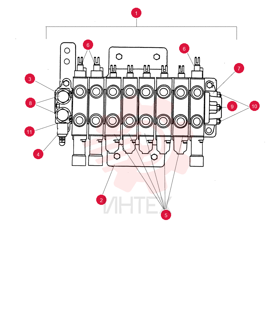 HYDRAULIC VALVE 73162950