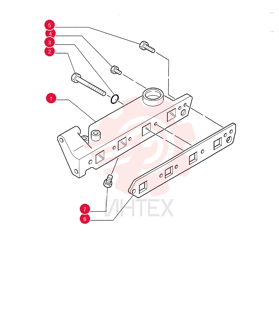 INLET MANIFOLD 87800907