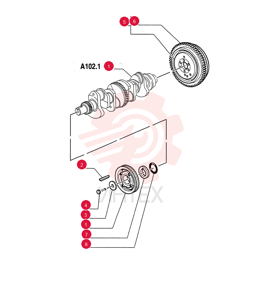PULLEY D5NN6A312A