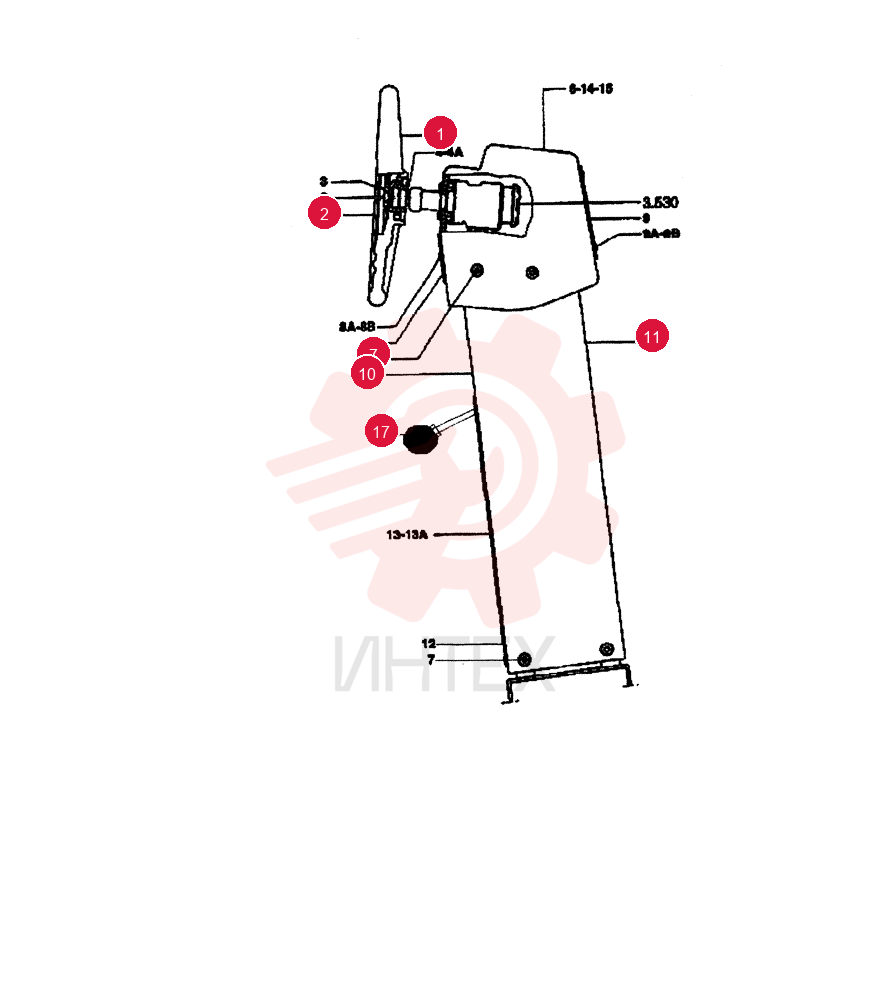 STEERING WHEEL 79065994
