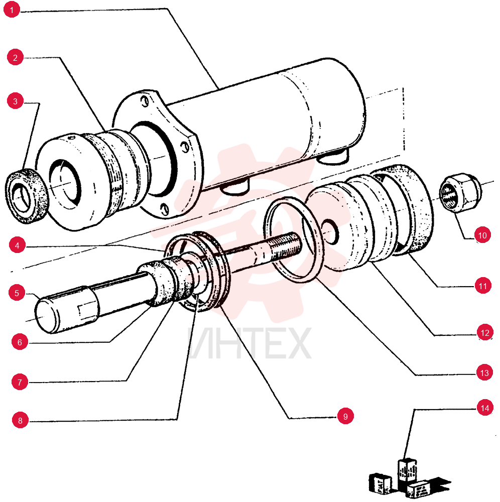 CYLINDER,66.3mm Bore Dia