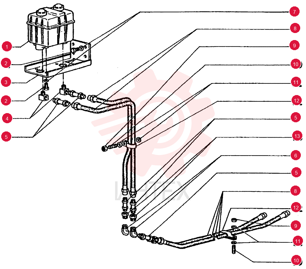 HYDRAULIC OIL RESERVOIR 73154546