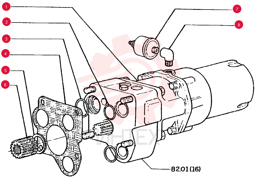 HYDRAULIC PUMP 75285035