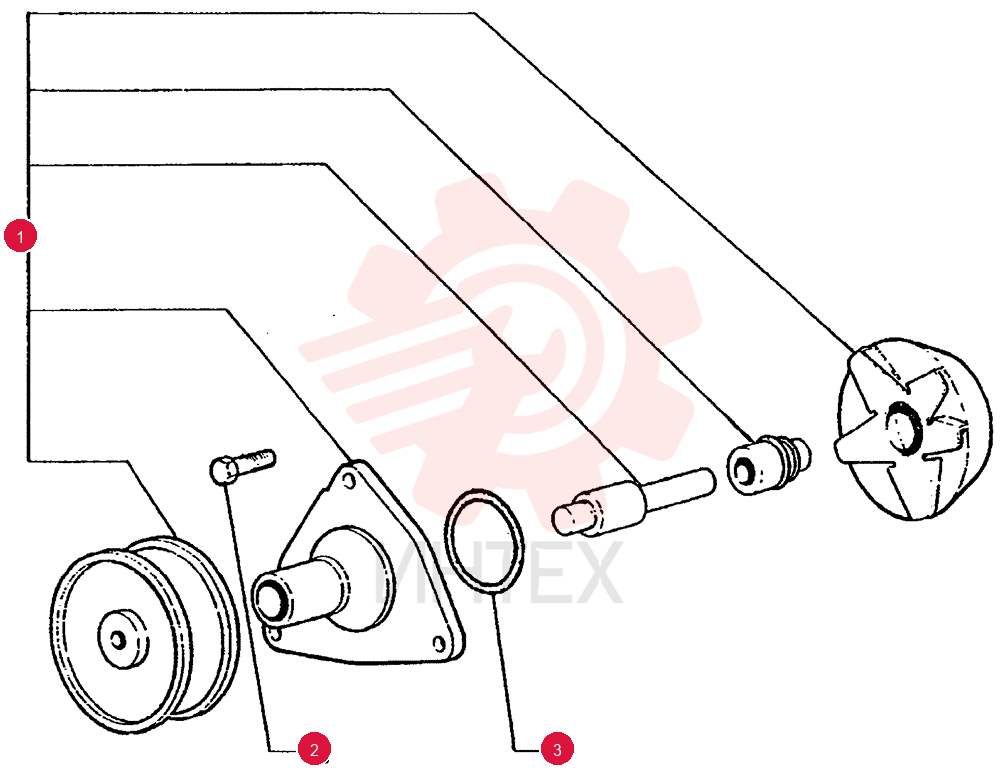 WATER PUMP 75286121