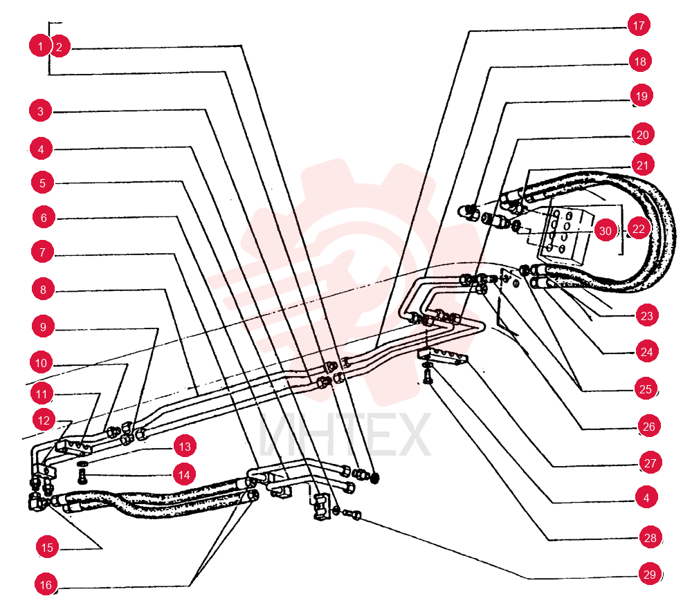 HYD CONNECTOR 70922981