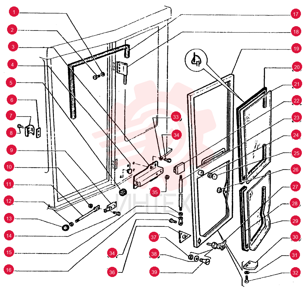 WASHER,0.41" ID x 0.81" OD x 0.06" Thk