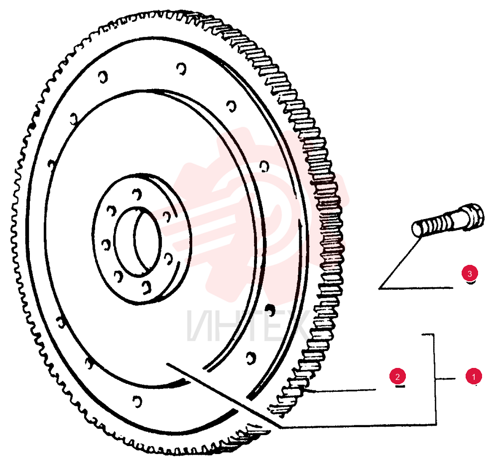 ENGINE FLYWHEEL