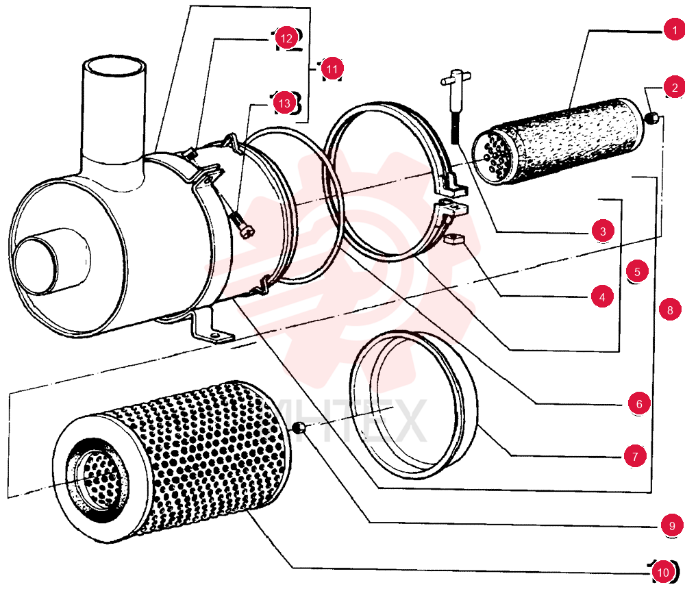 AIR FILTER 75247063