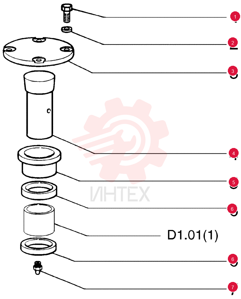 BOLT,Hex, M14 x 1.5 x 40, 10.9, Full Thd