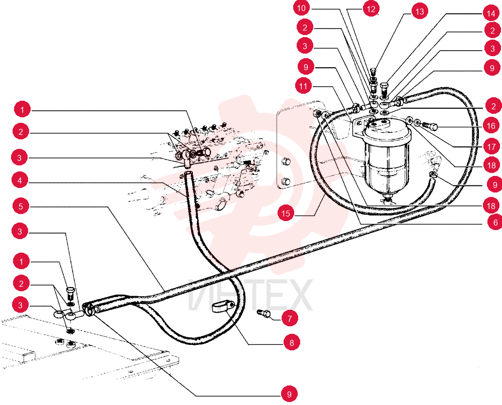 HYD CONNECTOR 75288106