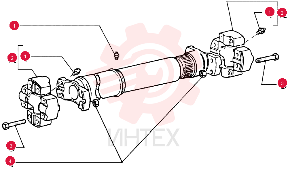 LUBE NIPPLE,M10 x 1 13407211 (2)