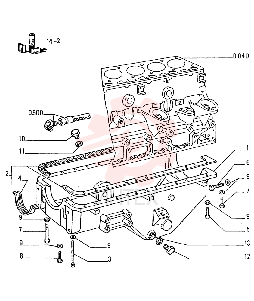 ENGINE OIL PAN