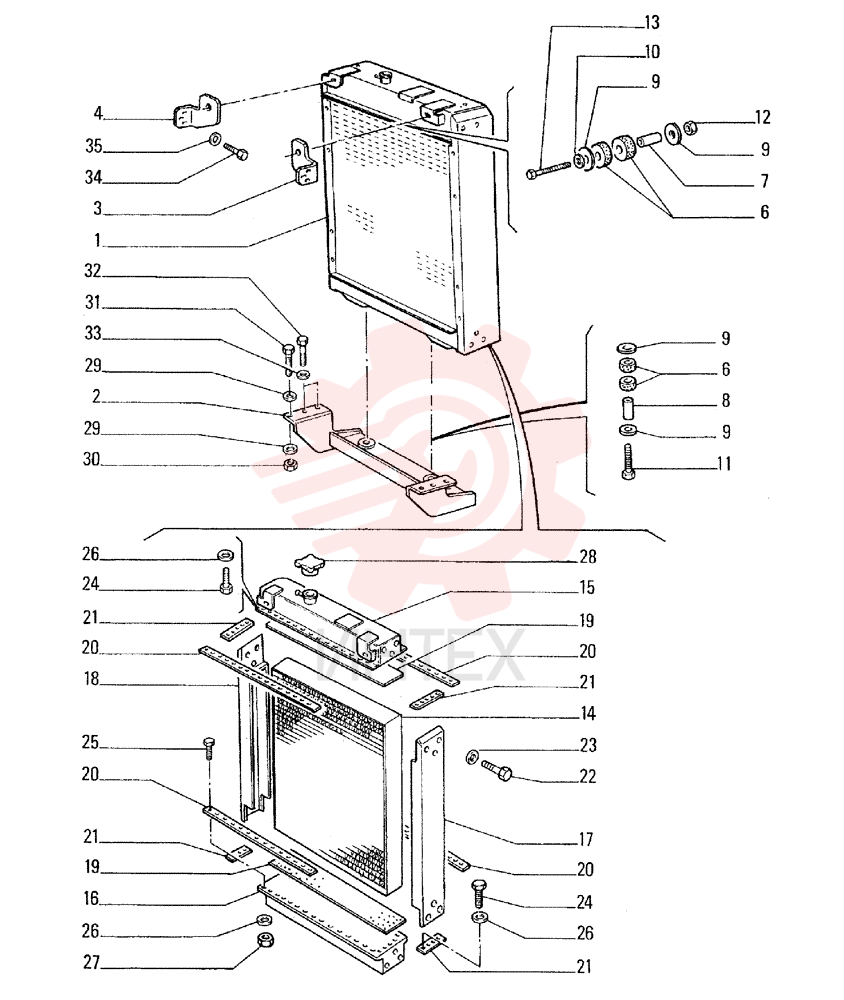 RADIATOR 79114080