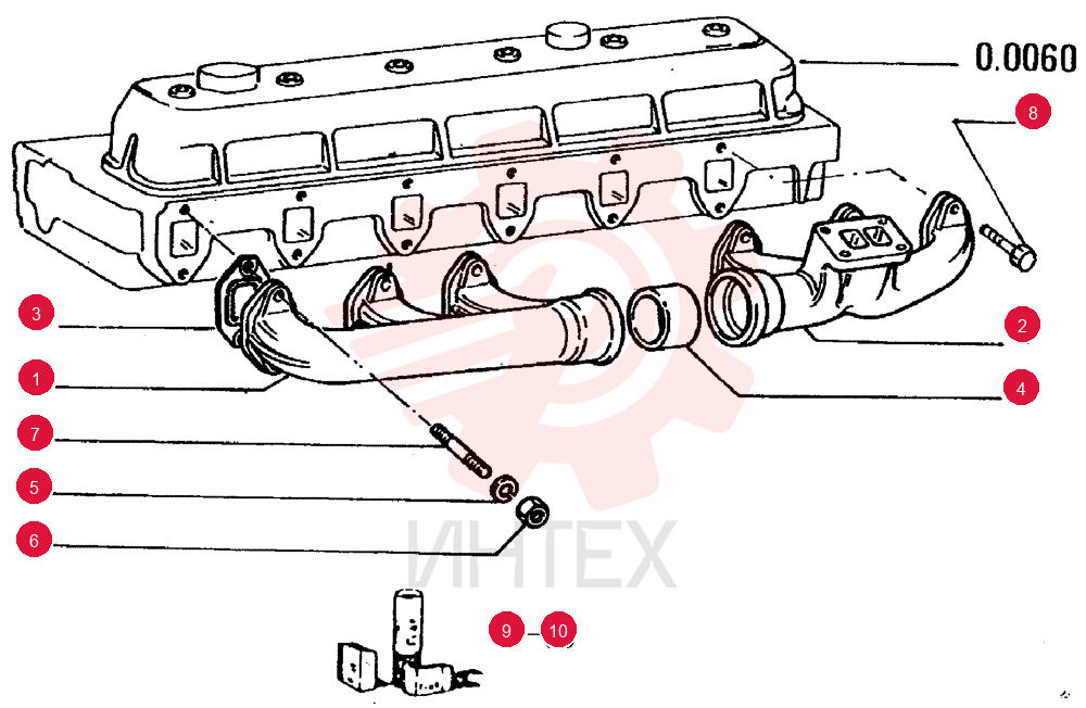 EXHAUST MANIFOLD 4817495