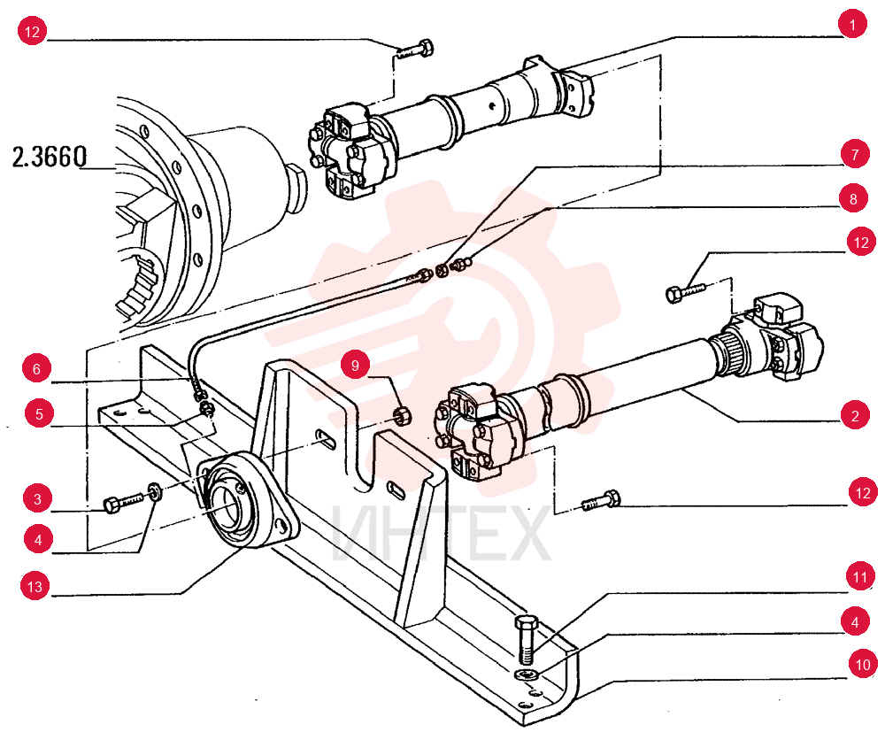 PROPELLER SHAFT 79091126