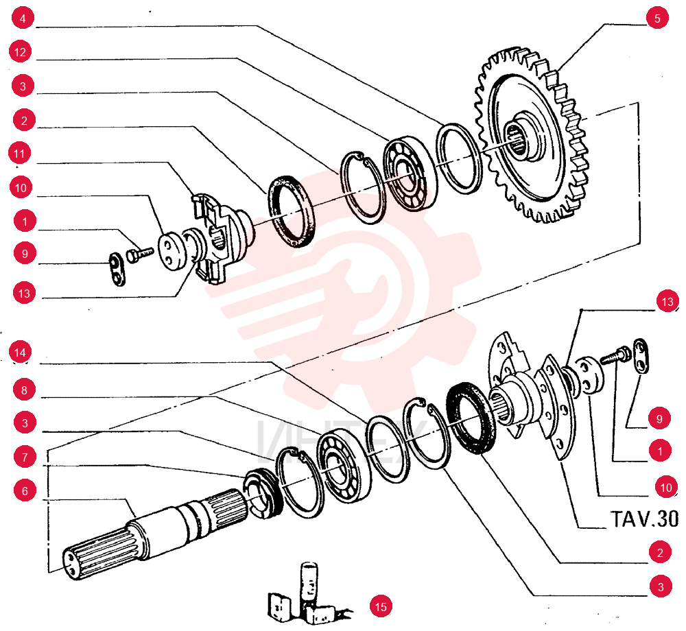 SCREW,Hex, M8 x 1.25 x 25mm, Cl 8.8, Full Thd
