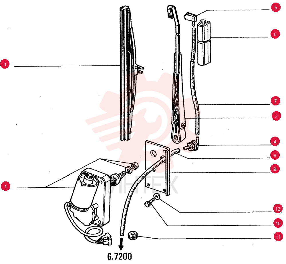 WIPER MOTOR