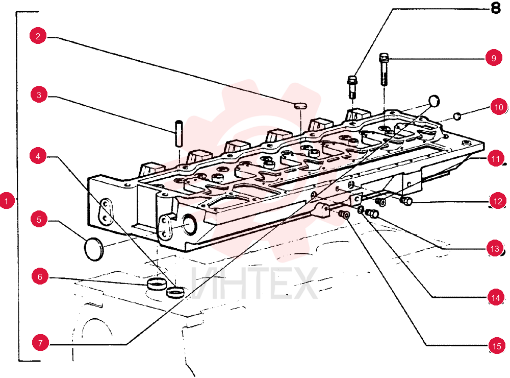 CYLINDER HEAD 75286743
