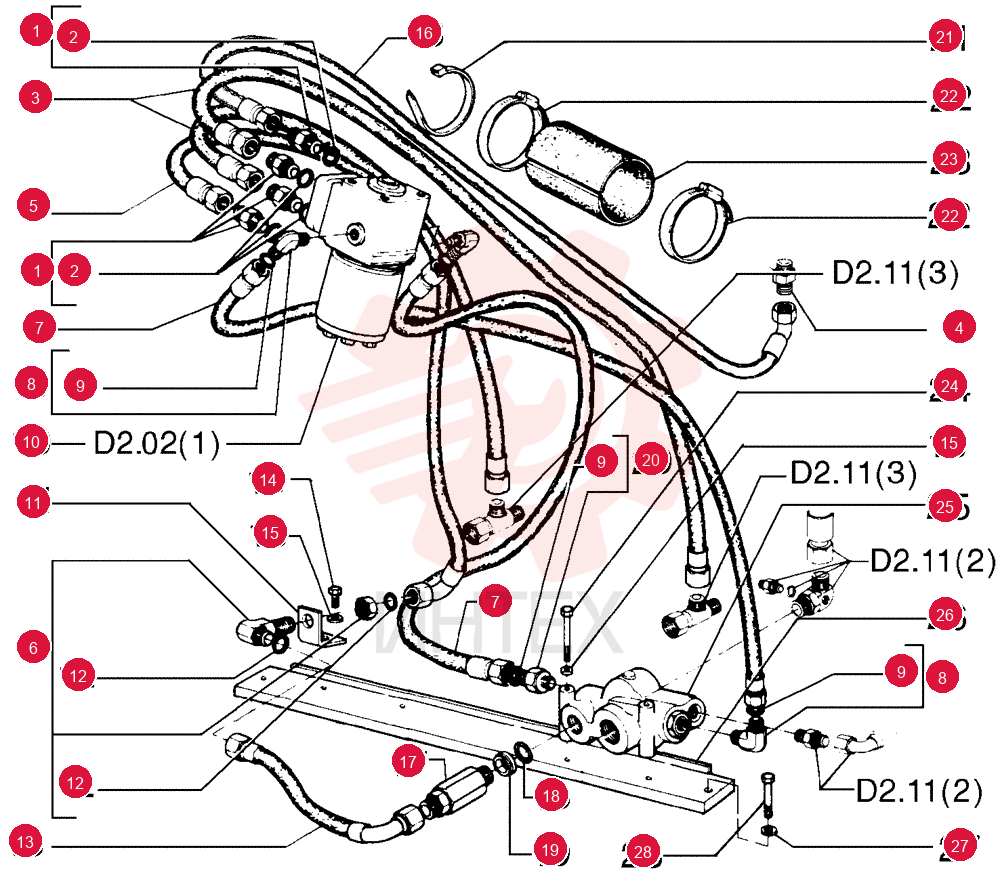 HYD CONNECTOR 79094094