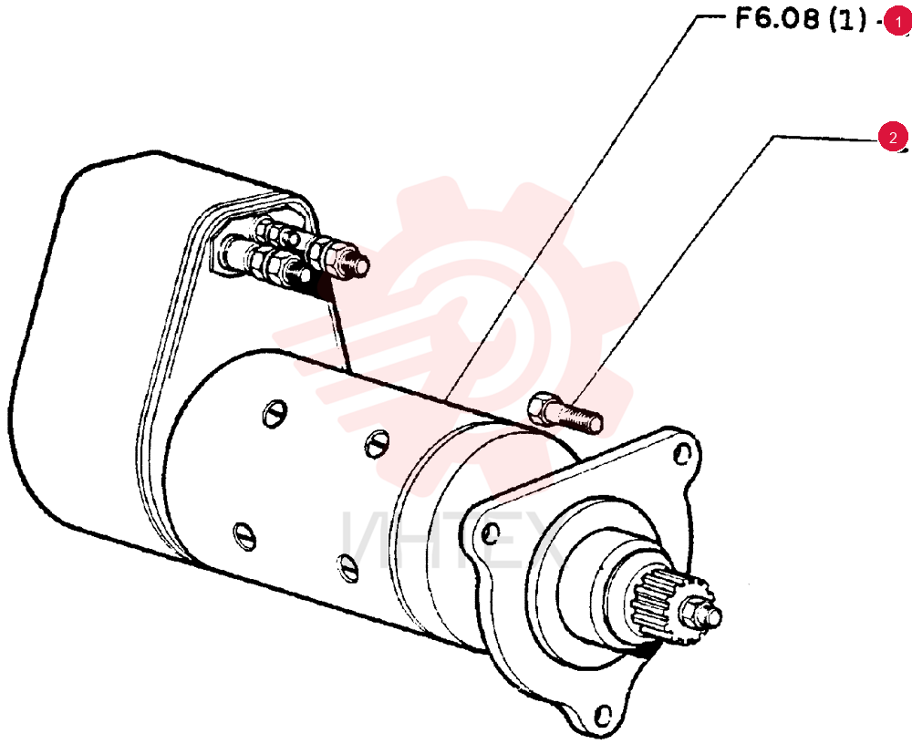 STARTER MOTOR 75204899