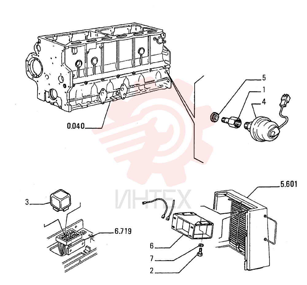 HYD CONNECTOR 79108652