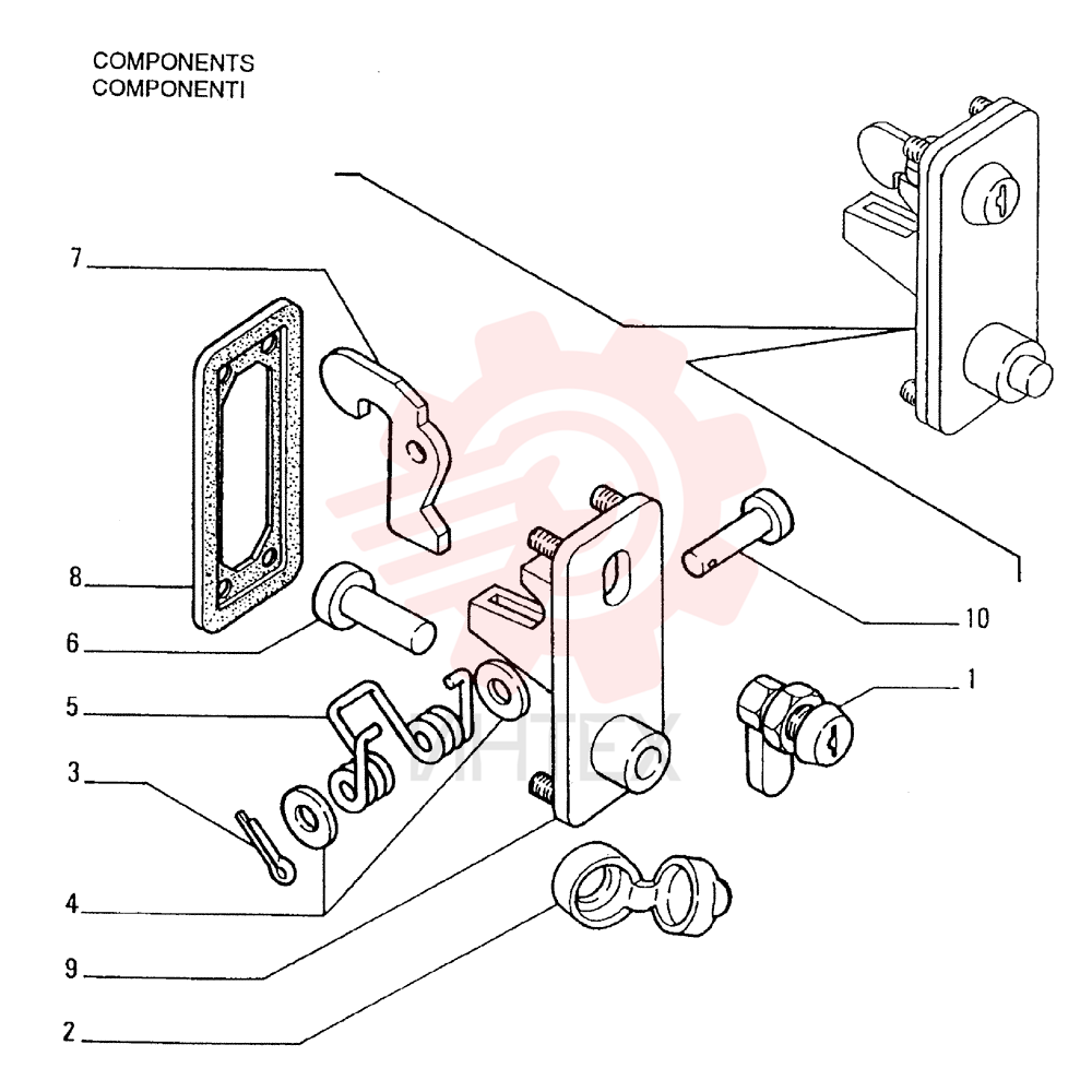 LOCK CYLINDER 79076867