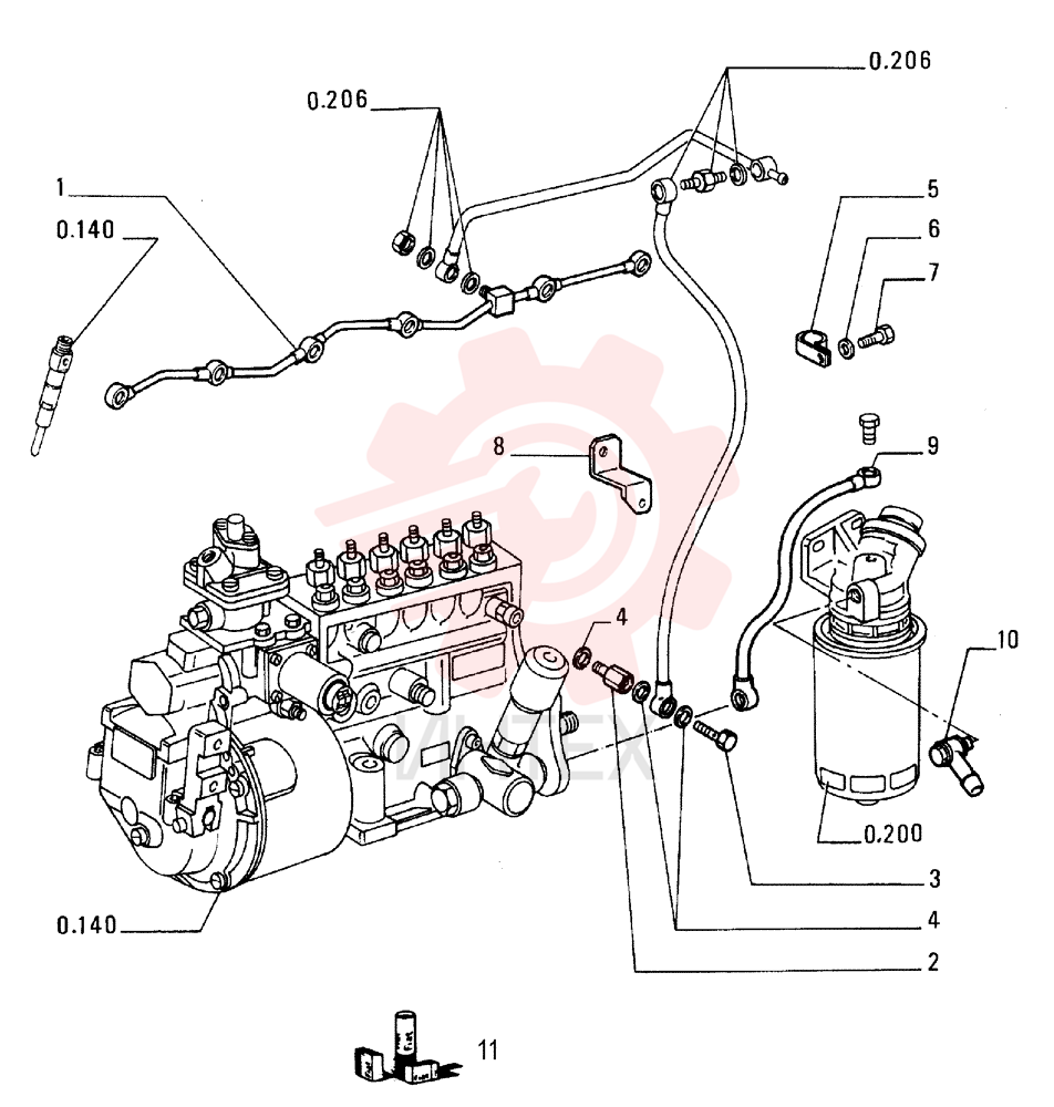 RIGID TUBE 98444238