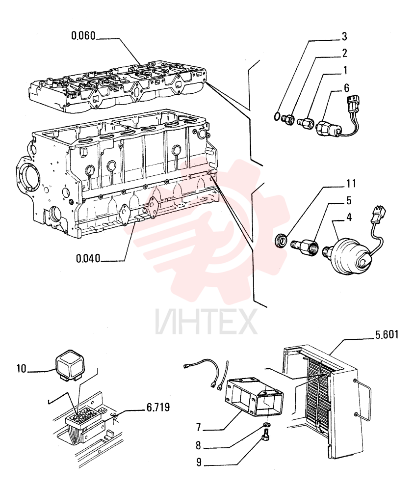 HYD CONNECTOR 79104028