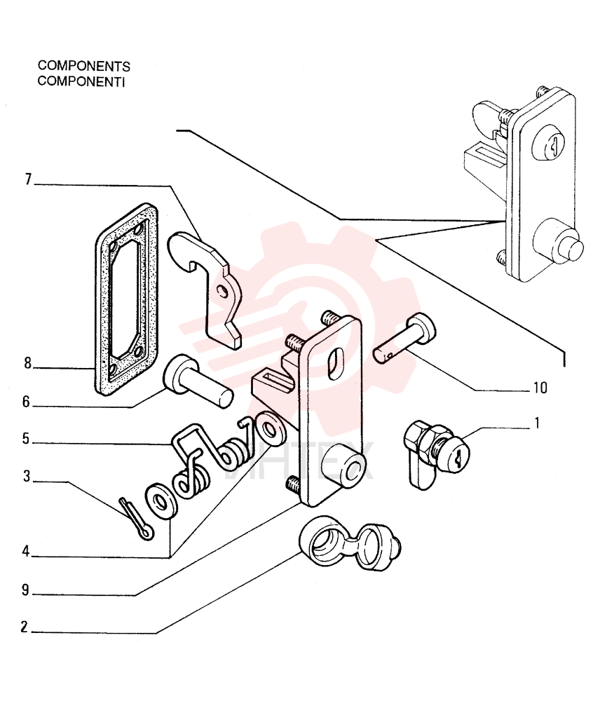 LOCK CYLINDER 79076867