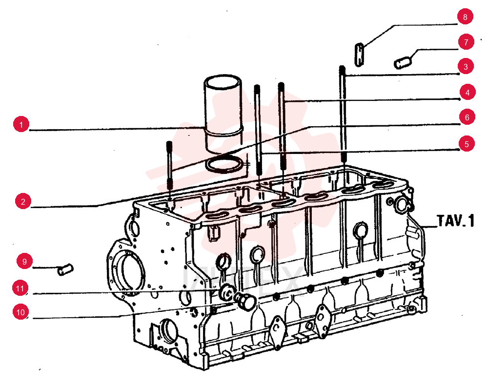 ENGINE CYLINDER LINER