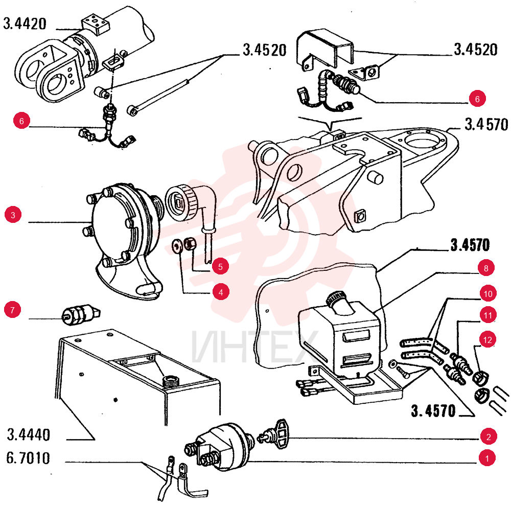 MECHANICAL SWITCH 79073032