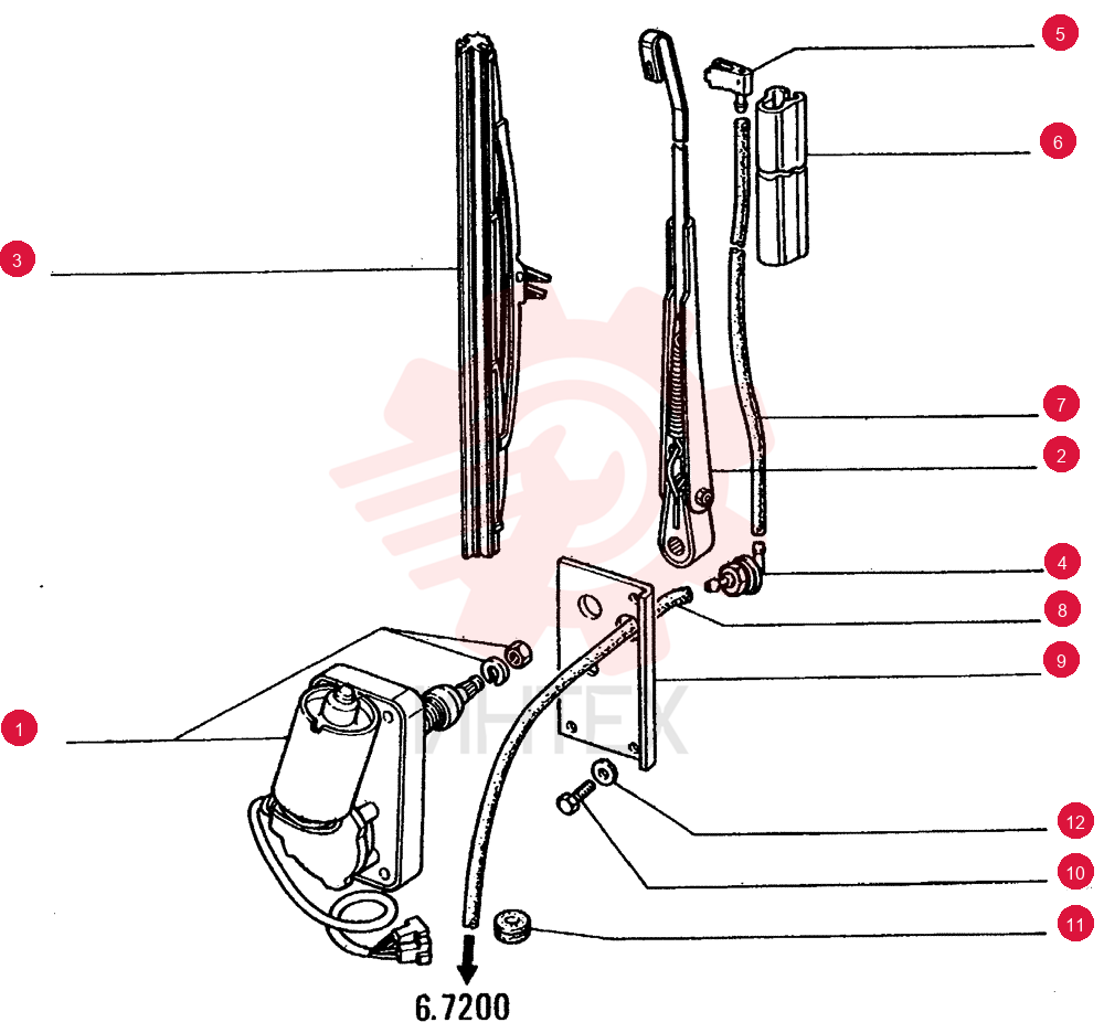 WIPER MOTOR